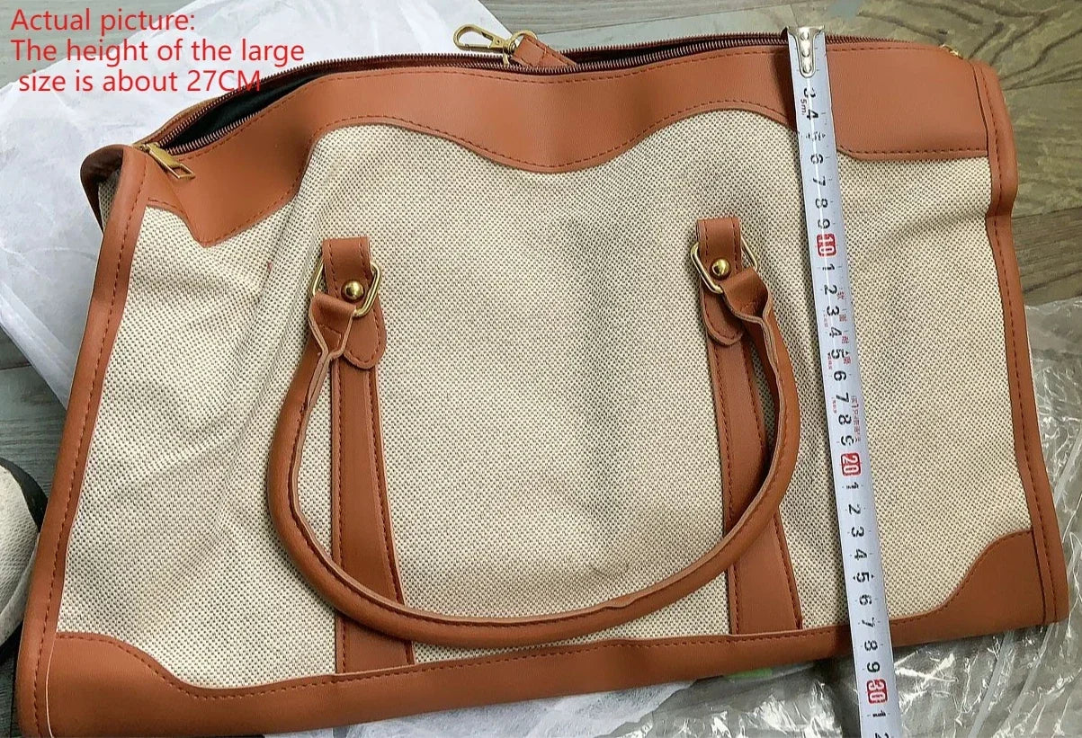 Vintage Crossbody Travel Luggage Handbag
