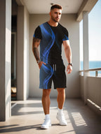 Men's Sportswear Quick-Dry Shorts Set