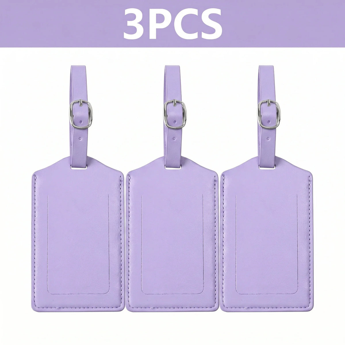 Wanderlust Leather Luggage Tags – Set of 3