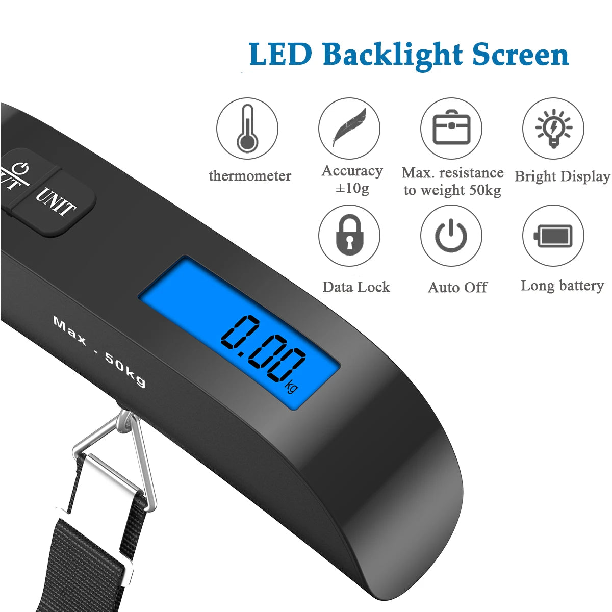 Portable Digital Luggage Scale