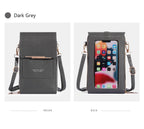 Soft Leather Touch Screen Crossbody