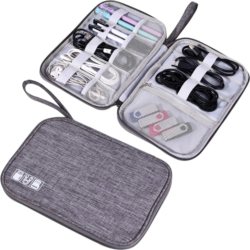 Travel Electronics Organizer Bag