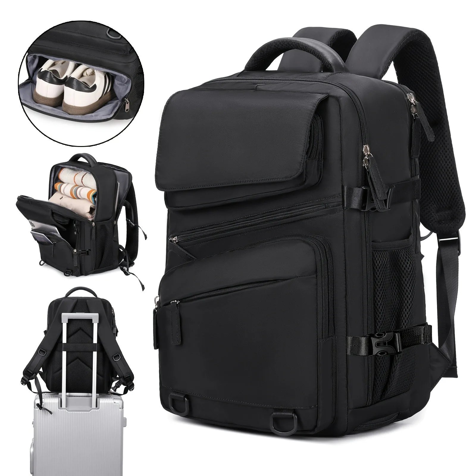 Large Capacity Expandable Backpack