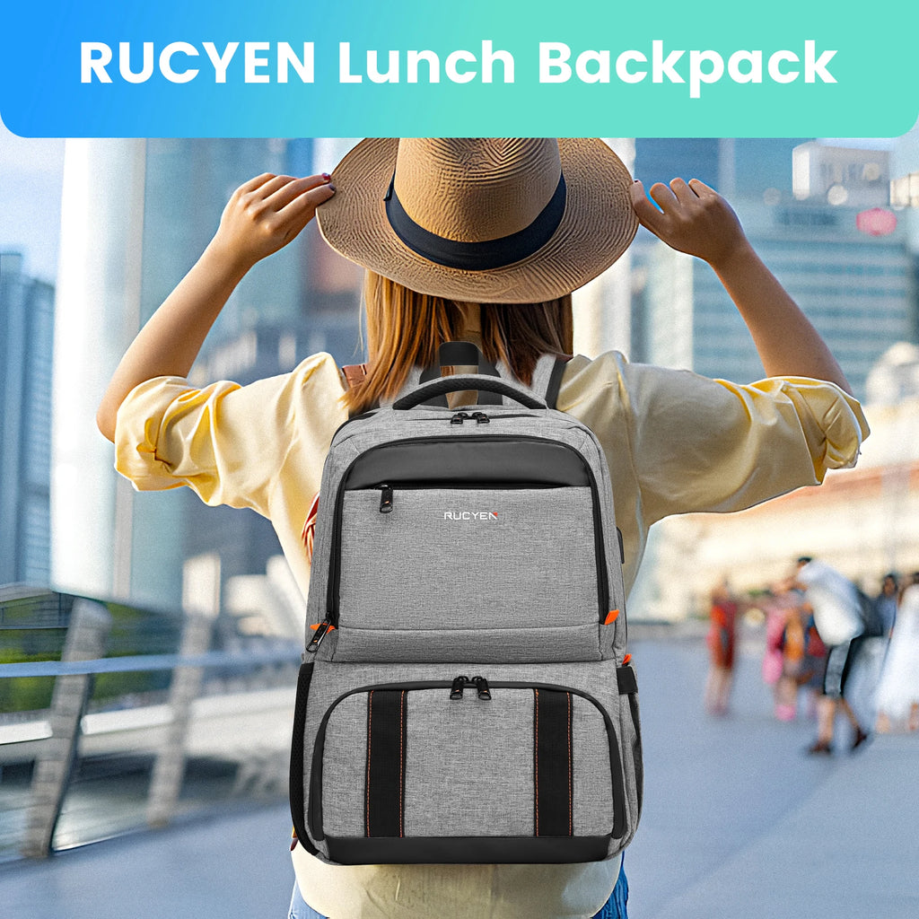 Insulated Multifunctional Cooler Travel Backpack