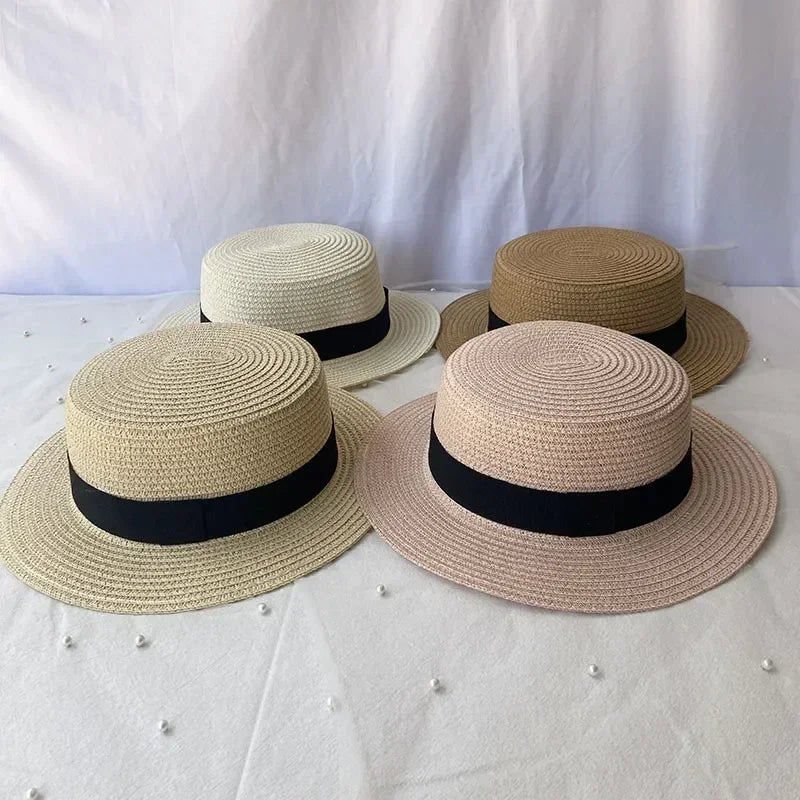 Summer Men's and Women's Top Hats