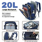 3Pcs Travel Luggage Set with Duffel & Wet-Dry Toiletry Bag