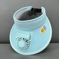 Fishing Cooling Fan Hat w/USB Rechargeable Battery
