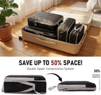 4Pcs Travel Compression Packing Cube Set