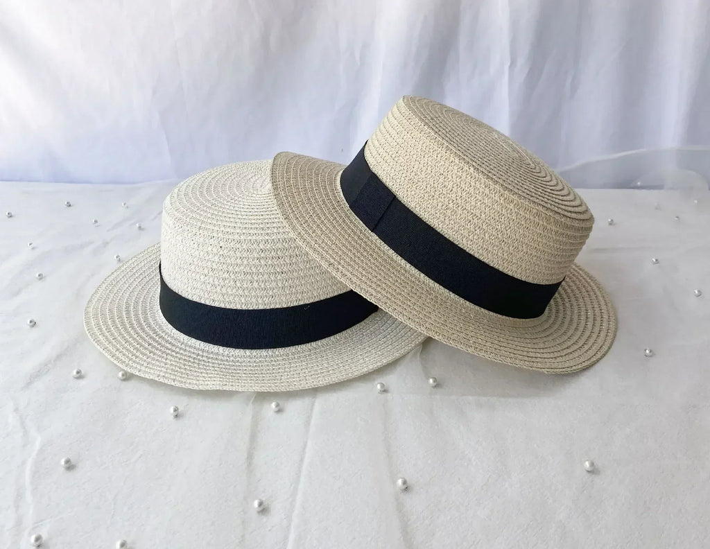 Summer Men's and Women's Top Hats