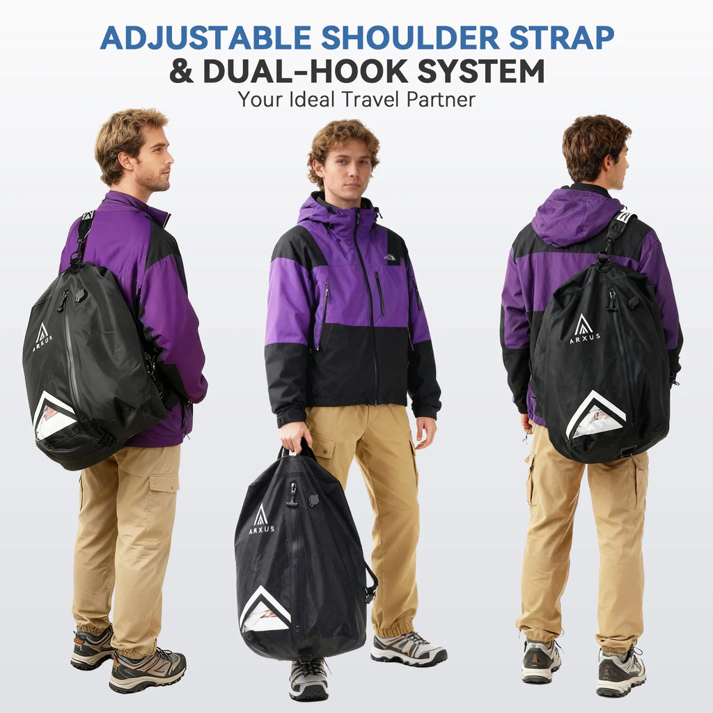 Vacuum Compression Packing Bags for Travel Clothing