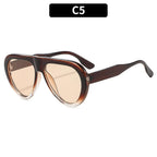 Vintage Oversized Oval Sunglasses