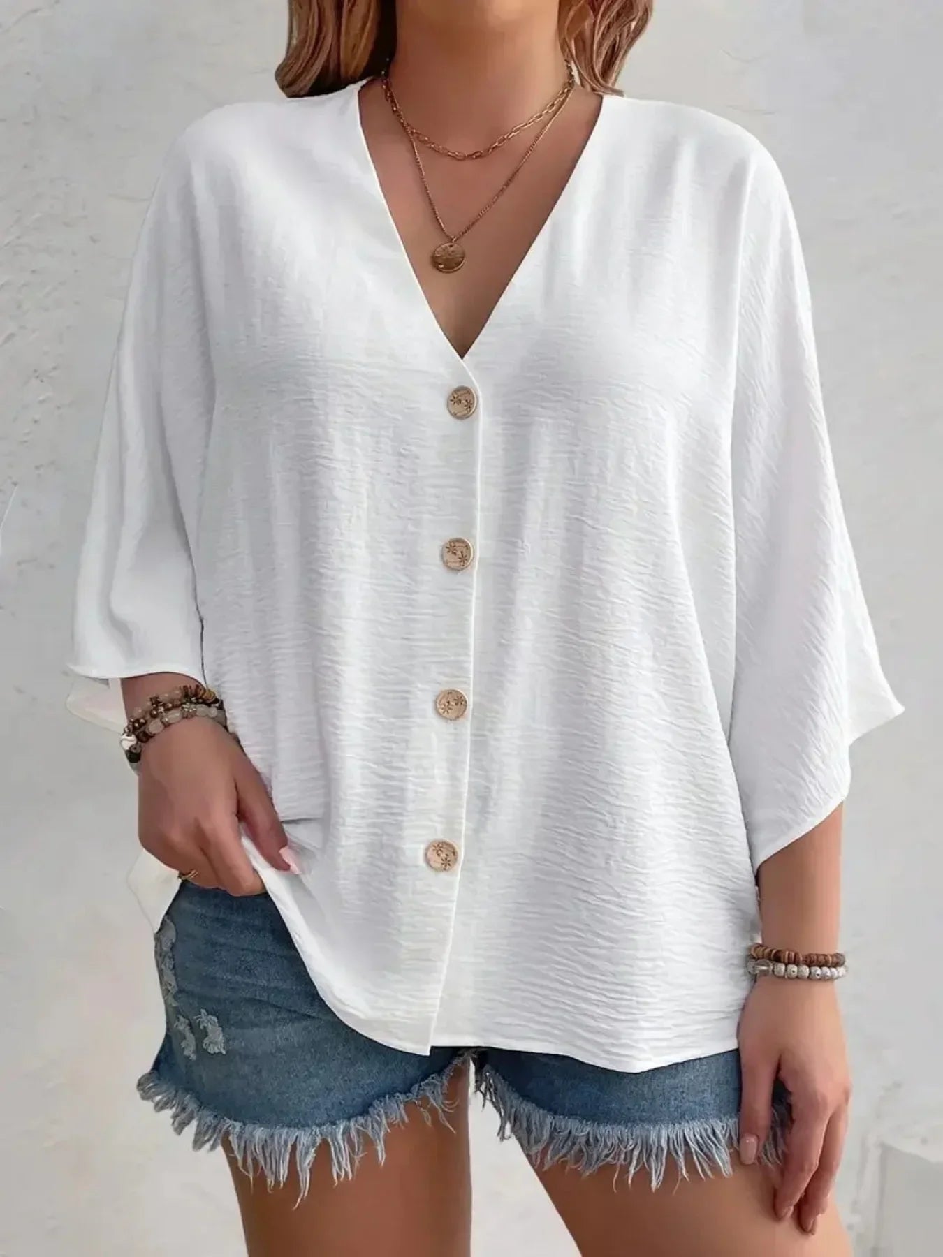 Women's Breathable V-Neck T-shirt