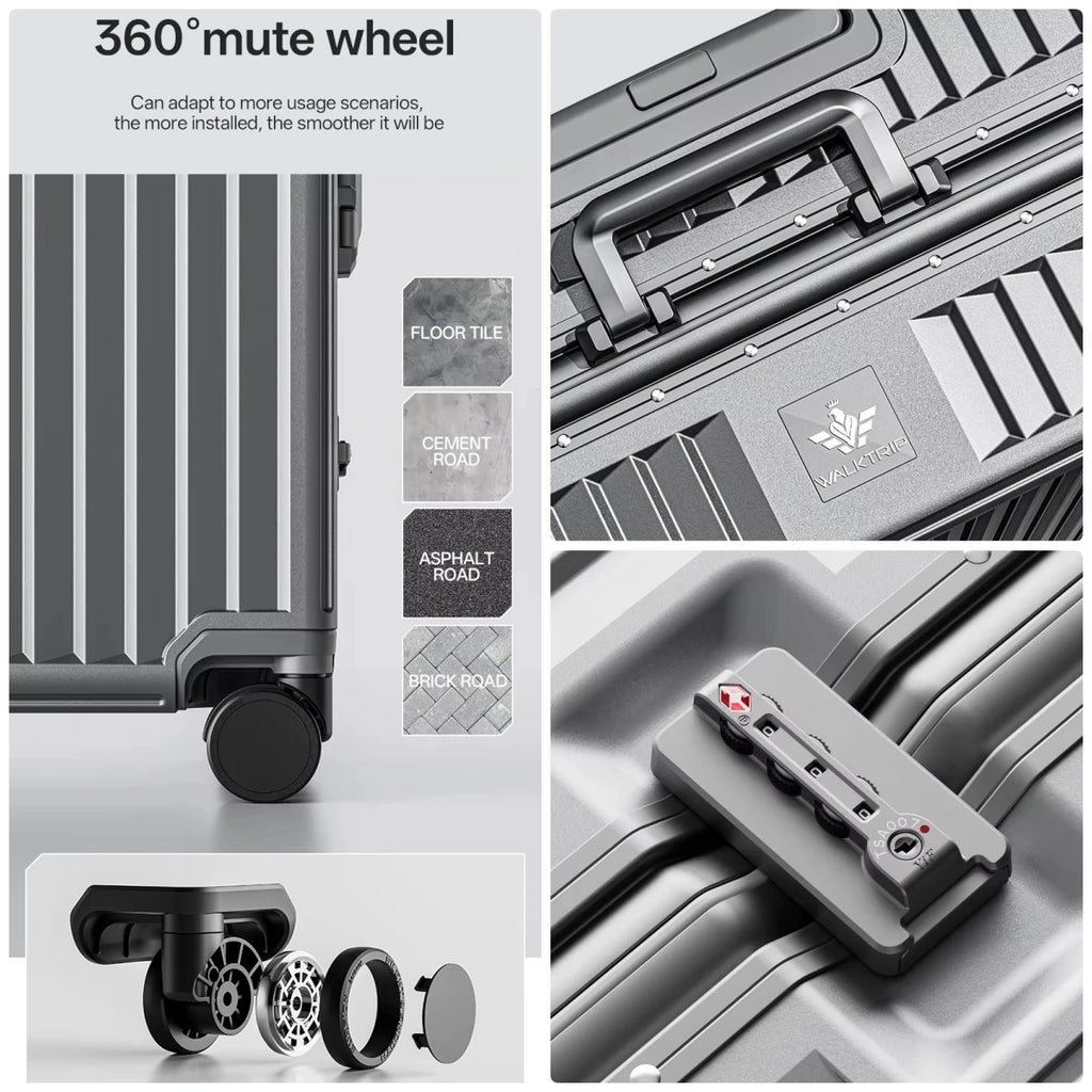 20/24/26/28" New Luxury Hard Shell Luggage