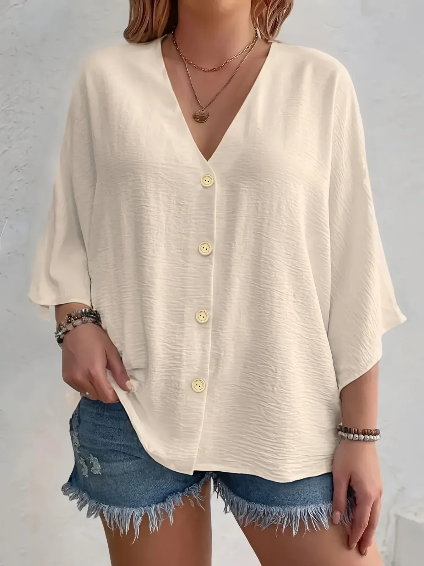 Women's Breathable V-Neck T-shirt