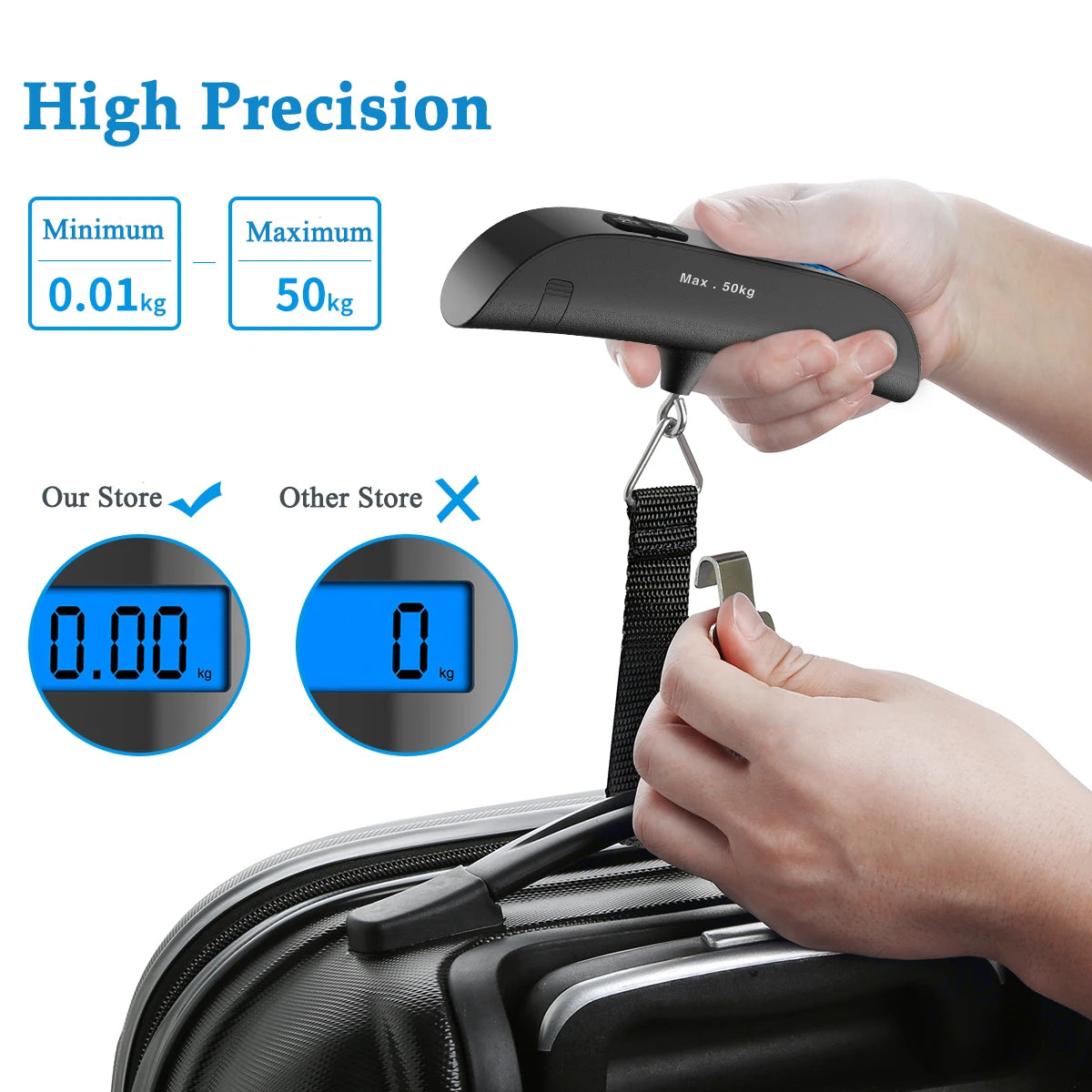 Portable Digital Luggage Scale