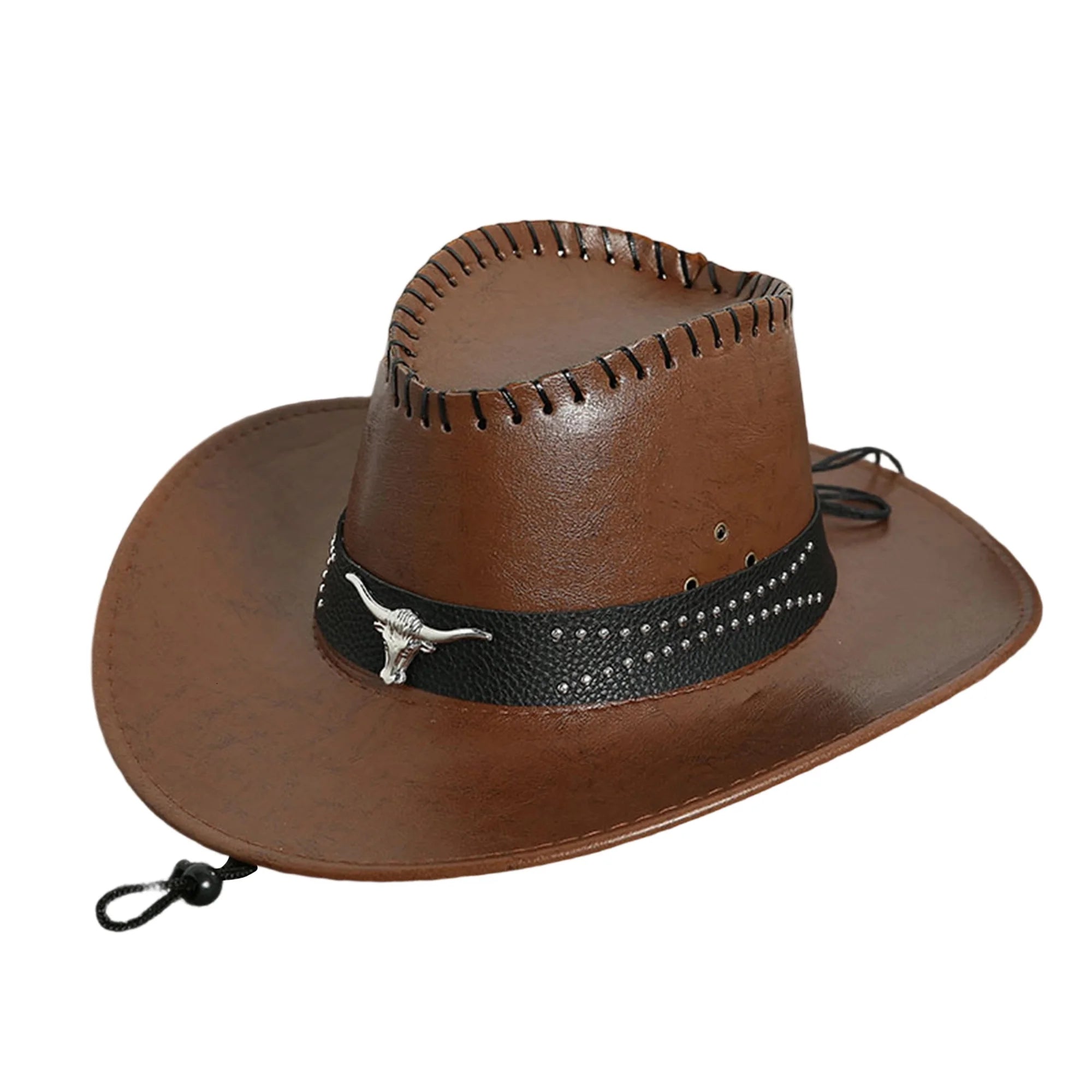 Stylish Cowboy Hat w/Wide Brim