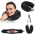 Neck Pillow w/Fillable Clothing U-Shaped Pillowcase