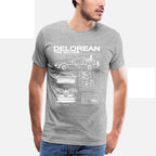 Time-Traveling Delorean T-Shirt