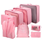 8Pcs Travel Packing Cube Set