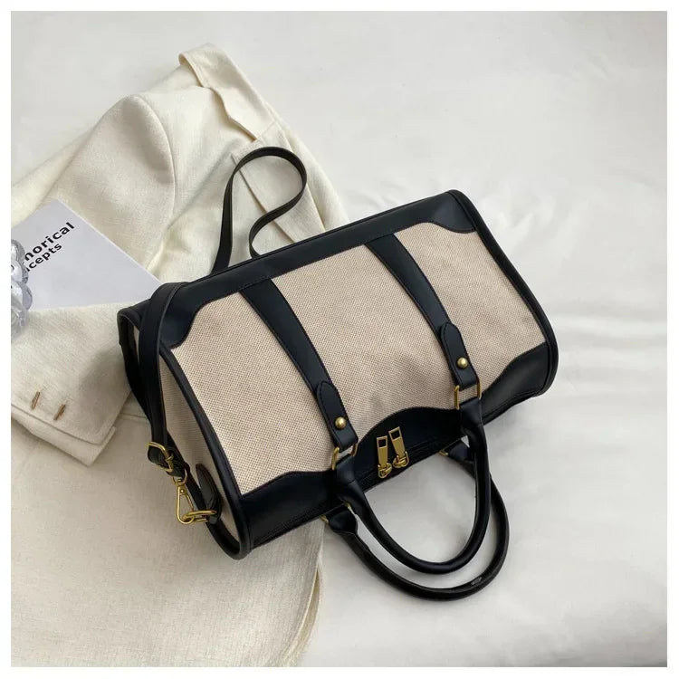 Vintage Crossbody Travel Luggage Handbag