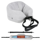 Neck Pillow w/Fillable Clothing U-Shaped Pillowcase