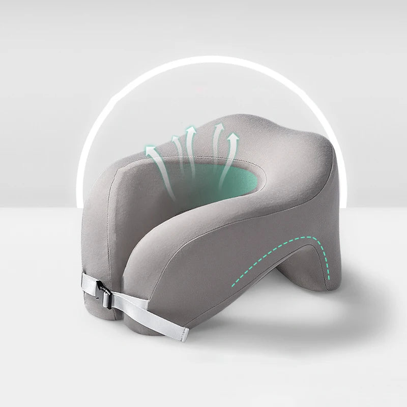 Memory Foam U-Shape Travel Pillow