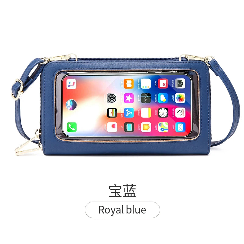 RFID Touchscreen Phone Wallet Crossbody