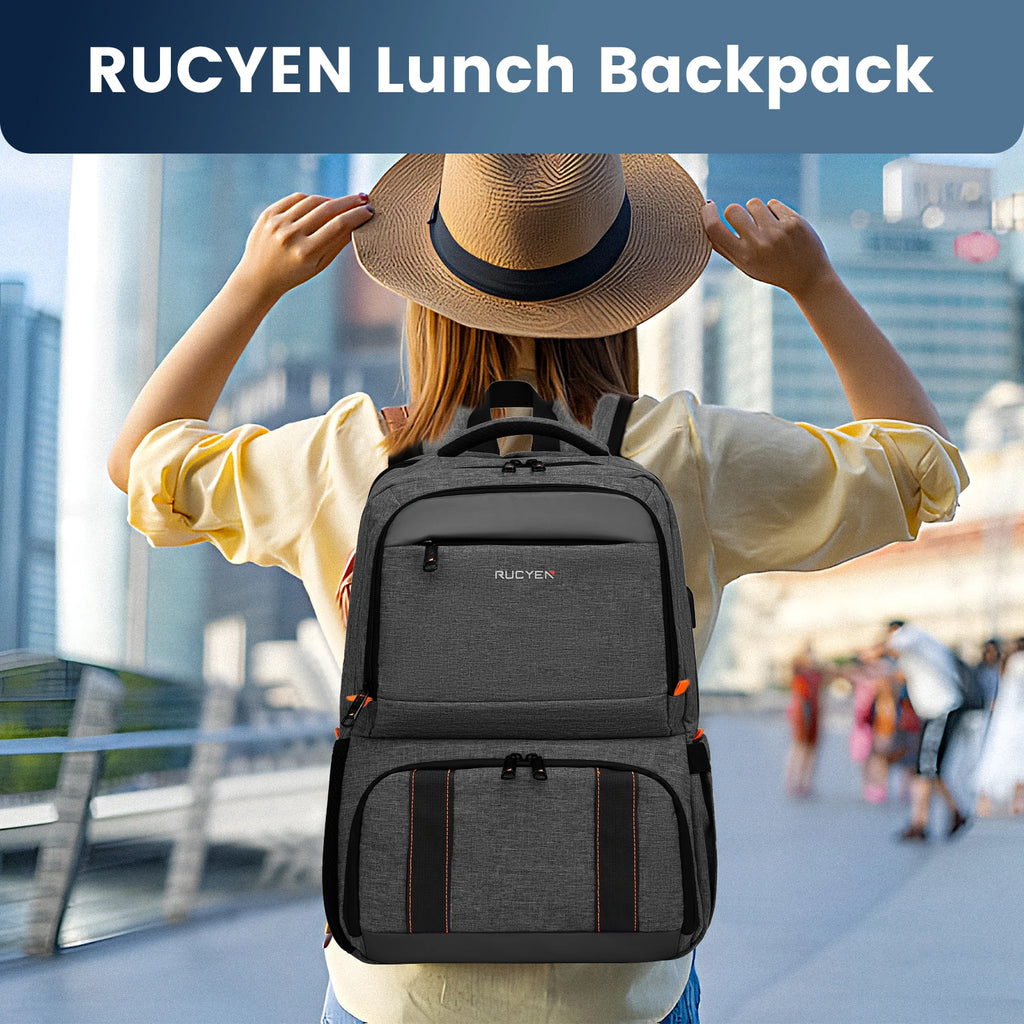 Insulated Multifunctional Cooler Travel Backpack