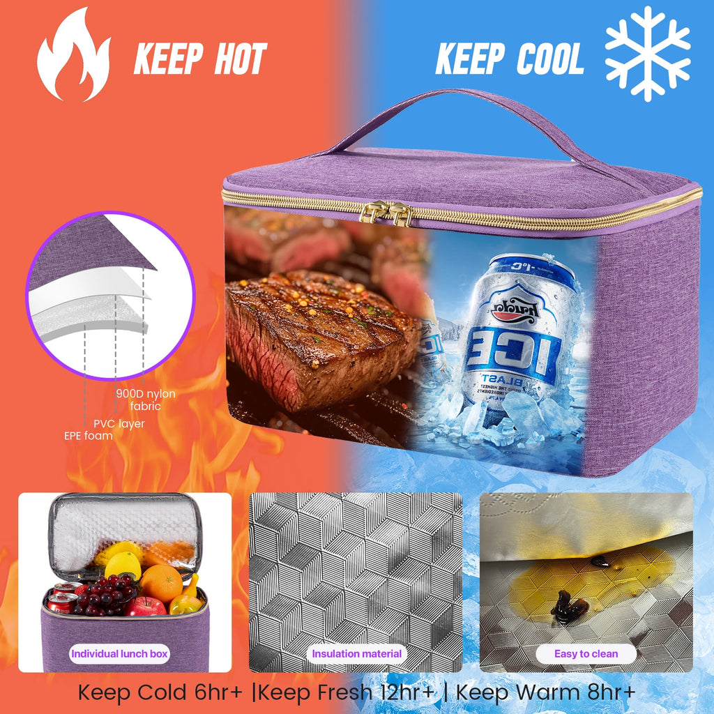 Insulated Multifunctional Cooler Travel Backpack