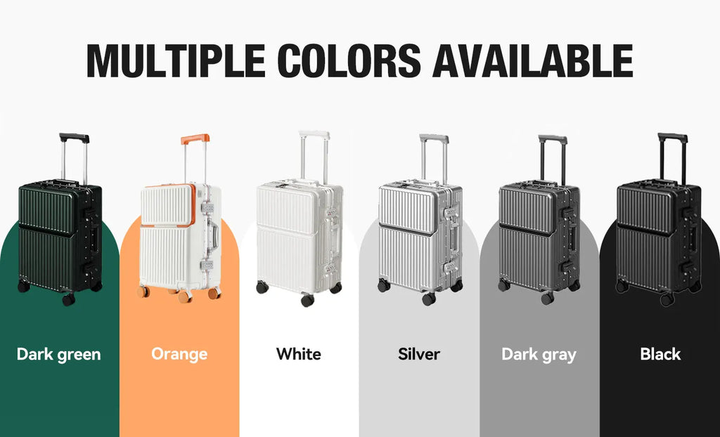 20/24/27 Lightweight Aluminum Hard Shell Luggage