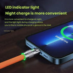 3 in 1 Micro USB iPhone Charging Cable 120W