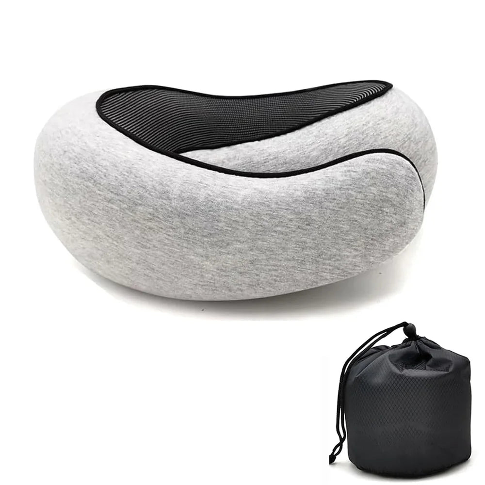 CloudRest Memory Foam Travel Neck Pillow