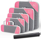 Travel Compression Storage Bag Set w/Shoe Bag