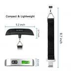 Digital Portable Luggage Scale for Up To 110lbs