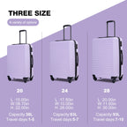 3pcs 20/24/28/Hardshell Luggage Set