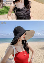 Wide Brim UPF 50+ Sun Hat Women Anti-UV