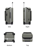 20" Multifunctional Front Opening Carry-on Luggage