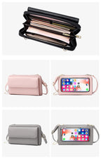 RFID Touchscreen Phone Wallet Crossbody