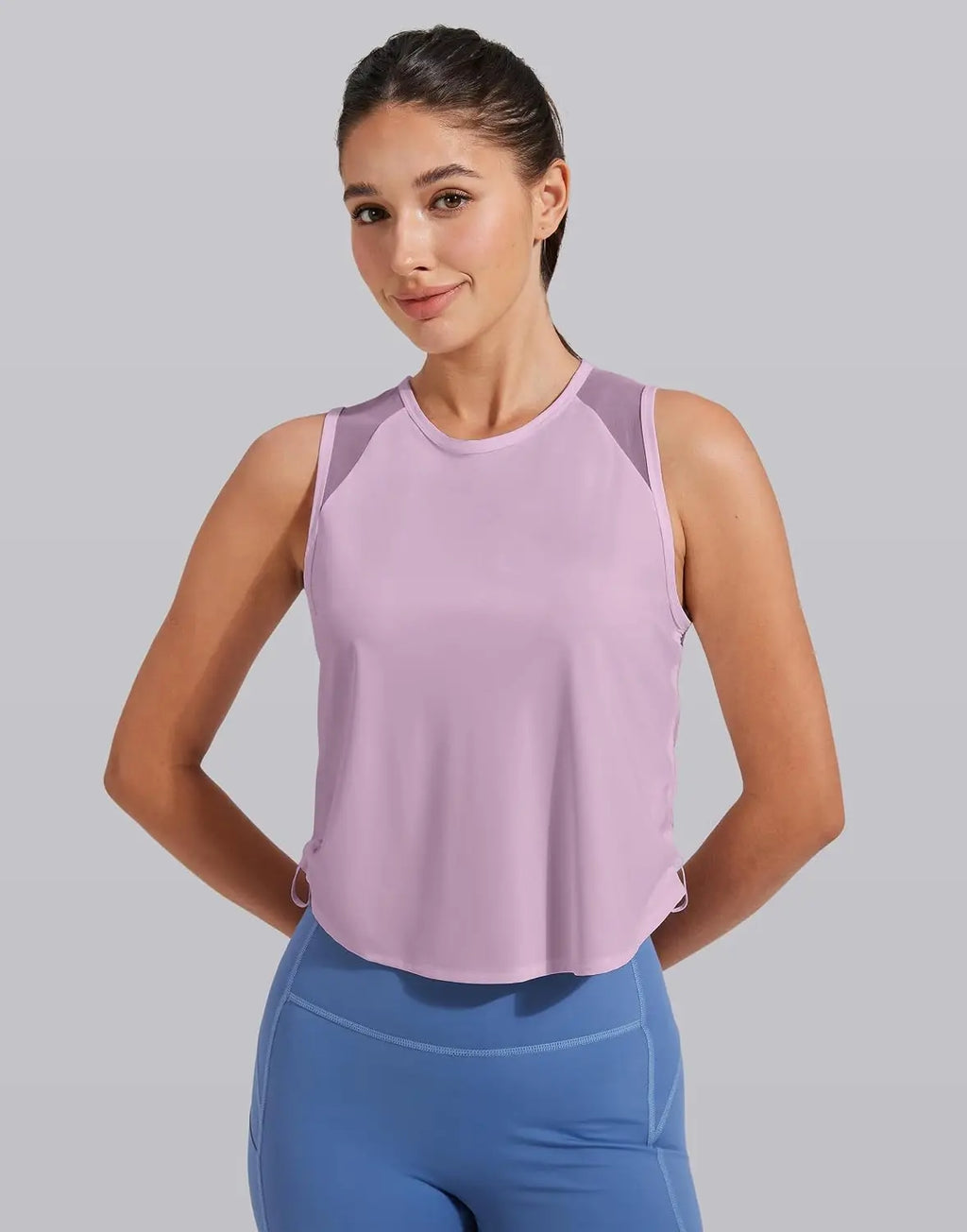 Women's Pioneer Camp Athletic Tank Top w/Mesh Panel