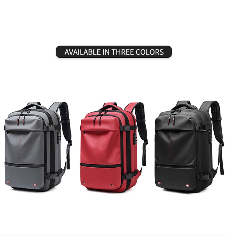 Business Vacuum Compression Large Capacity Backpack