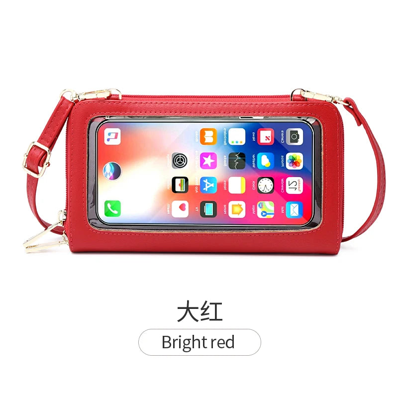 RFID Touchscreen Phone Wallet Crossbody