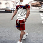 Men's Retro Cool Breathable Shorts Set