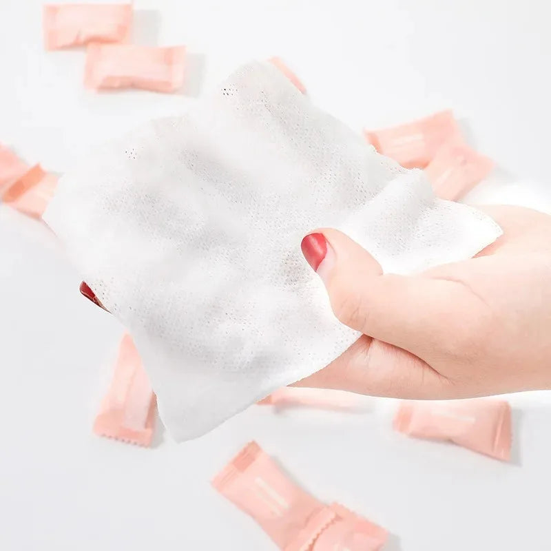 Portable Disposable Compressed Face Towels