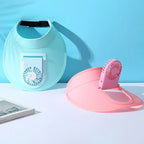 Fishing Cooling Fan Hat w/USB Rechargeable Battery