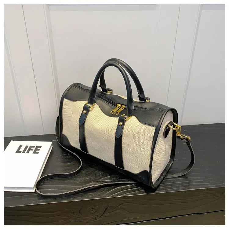 Vintage Crossbody Travel Luggage Handbag