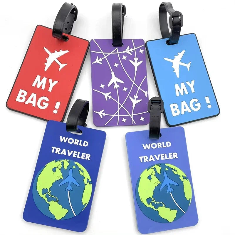 Soft Rubber Luggage Tag