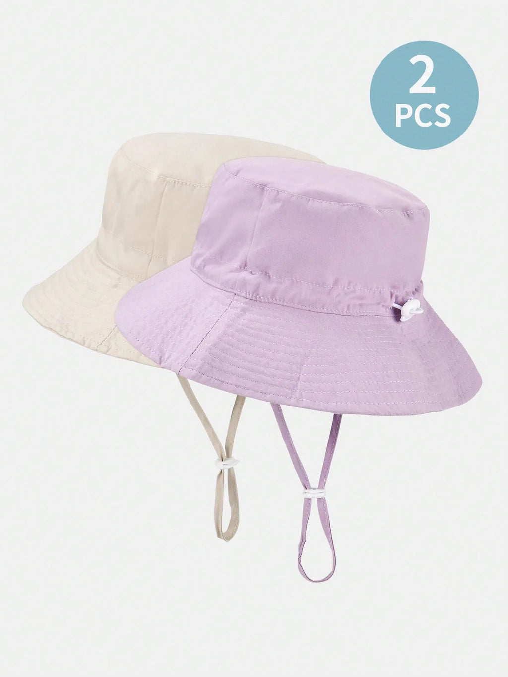 2pcs Children's Fisherman Sun Hat w/Large Brim