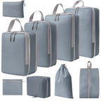 9 In 1 Compression Packing Cubes