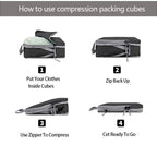 9 In 1  Compression Packing Cubes