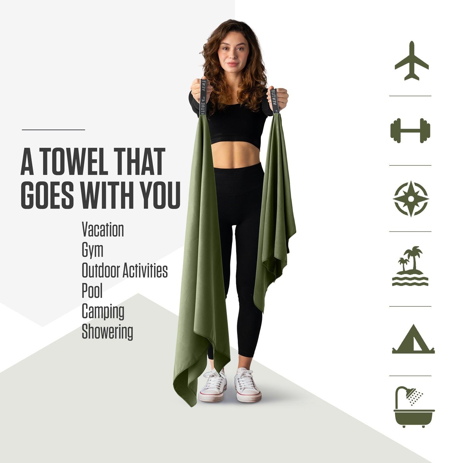 Quick Dry Microfiber Travel Towel